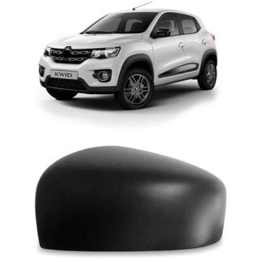 Imagem de Capa Retrovisor Texturizada Kwid 2017 A 2023 - SP ACESSÓRIOS, Esquerdo