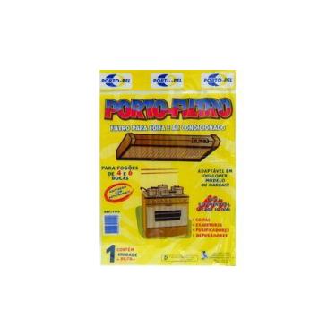 Imagem de Manta filtro p/ coifa c/ 1un preta 59x78cm porto-pel (cod.1119a)