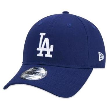 Imagem de BONE 9TWENTY MLB LOS ANGELES DODGERS ABA CURVA AZUL ROYAL STRAPBACK ROYAL NEW ERA-Unissex