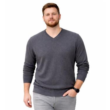 Imagem de Blusa Suéter Masculina Plus G1 G2 G3 Roupas Tamanho Grande - KantyLan,