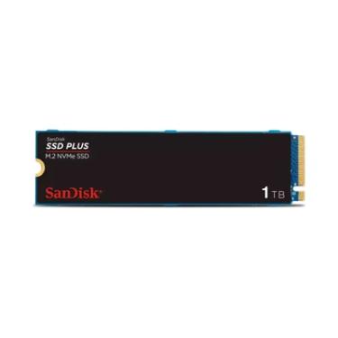 Imagem de SSD Sandisk Plus 1TB, M.2 2280 NVMe Pcie Gen 3.0, Leitura 3200MB/s E Gravação 2500MB/s - Sdssda3n-1t00-G26