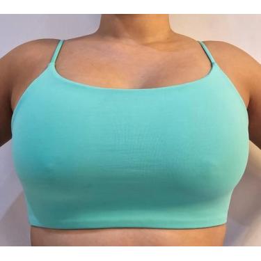 Imagem de Top Fitness Duplo Alça Fina Suplex Poliamida Compressão 2 - Landim Sto