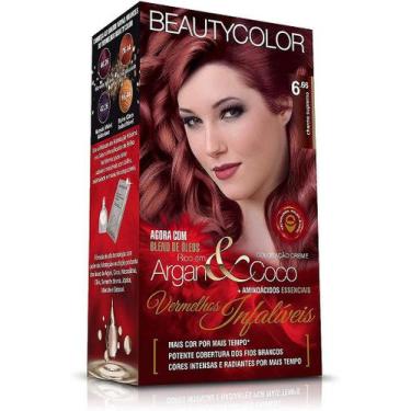 Imagem de Tintura beauty color 6.66 charme supremo - cor duradoura e hidratação 