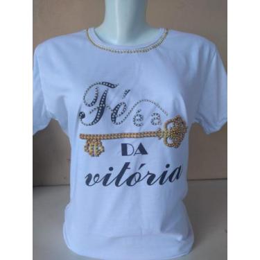 Imagem de Camiseta "Chave da Vitória". Tam. M - Lu confecções 