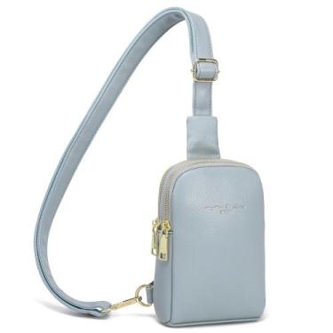 Imagem de Bolsa tiracolo INICAT Travel Small Sling Bag de couro feminina
