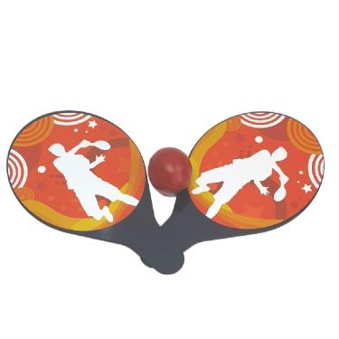 Imagem de Jogo de Beach Tennis Infantil 6042 para Lazer ao Ar Livre Neon Mini Toys