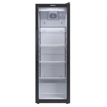 Imagem de Refrigerador Expositor de Bebidas Vertical Venax VV 200 209L 1 Porta Preto Fosco 220V