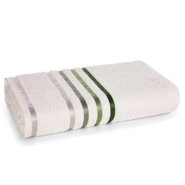 Imagem de Toalha de Rosto Lumina Fio Penteado 48cm x 80cm - Karsten -, Ivory/Ver