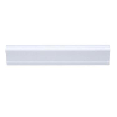Imagem de Kit com 3 Barras Rodameio de Poliestireno 3,7CMX15MM Liso 7,2m Branco 