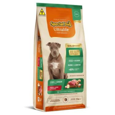 Imagem de Ração Special Dog Ultralife Gold Performance Carne e Frango para Cães 
