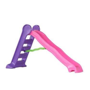 Imagem de Escorregador grande infantil - BATATINHA BRINQUEDOS, Lilas com rosa