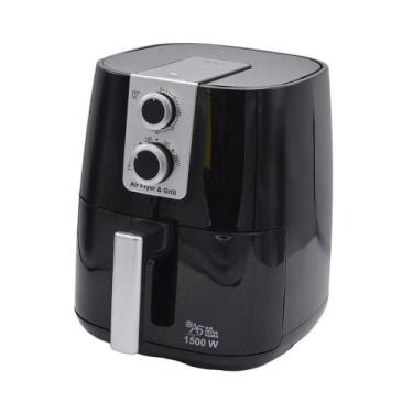 Imagem de Airfryer 4,5L Fritadeira Sem Óleo Antiaderente Roma Preta 220V - A5, P