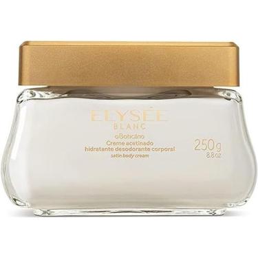 Imagem de Creme Acetinado Hidratante Desodorante Elysée Blanc 250g - Oboticario