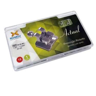 Imagem de Bráquete de Aço Ricketts Actual 018 Kit Morelli 10.25.903