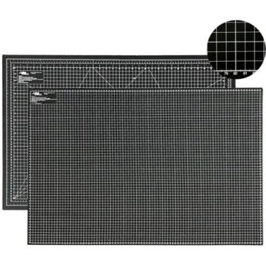 Imagem de Base de Corte Profissional A1 A2 A3 A4 Cor:A3 Preto 45x30cm - clamak, 
