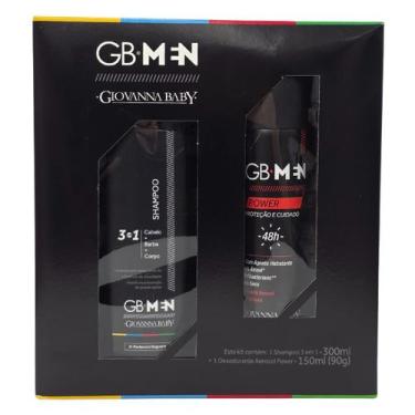Imagem de Kit Giovanna Baby GB Men Vegano: Shampoo 3 em 1 300ml + Desodorante Ae