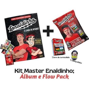 Imagem de Kit Master Enaldinho Álbum e Flow Pack - A PAGINA DISTRIBUIDORA