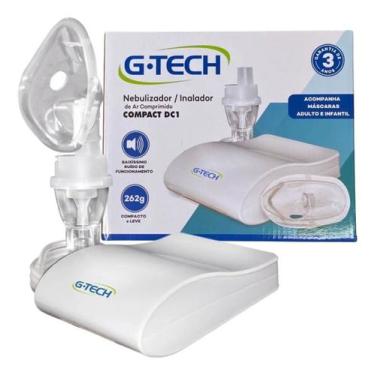 Imagem de Nebulizador e inalador de ar g-tech compact dc1