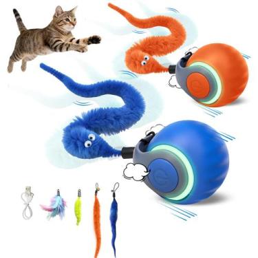 Imagem de Brinquedo Interativo para Gatos CONAMEI 2 Peças com Bola e Carregament