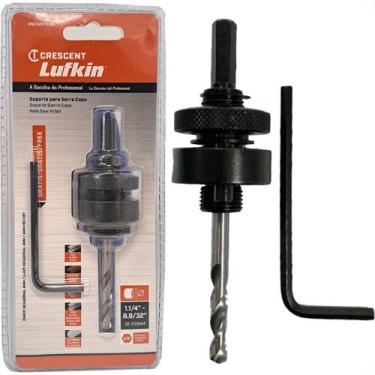 Imagem de Suporte Para Serra Copo Lufkin 32Mm A 210Mm - Encaixe Sextavado 3/8'' 
