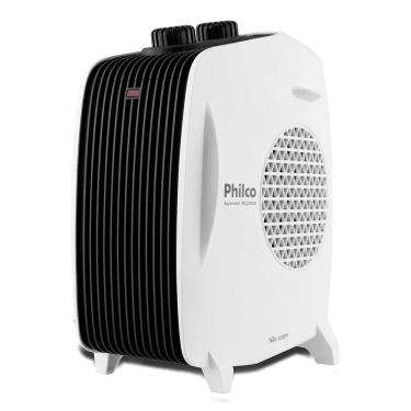 Imagem de Aquecedor Elétrico PAQ2000B 3 Níveis de Temperatura Branco e Preto Philco 2000W 220V