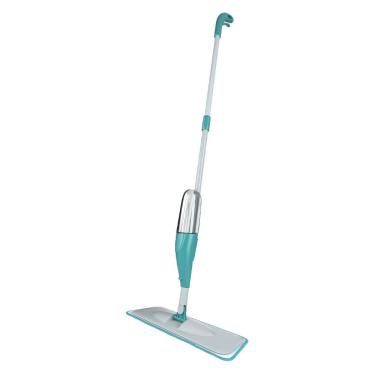 Imagem de Rodo Mop Spray com Refil de Microfibra para Limpeza Rápida com Reservatório 400ML Verde Flash Limp