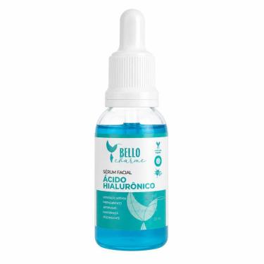 Imagem de Sérum Facial Ácido Hialurônico Hidratação Preenchimento Dermatologicamente Testado Vegano 30ML Bello Charme