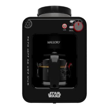 Imagem de Cafeteira e Moedor de Grãos Mallory Star Wars Darth Brew Jarra Especia