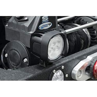 Imagem de Kuryakyn 3010 Acessórios de Iluminação para Motocicletas: Lodestar 1850 Lumen Luzes de Direção de Alta Saída, Feixe Local, 1 Par