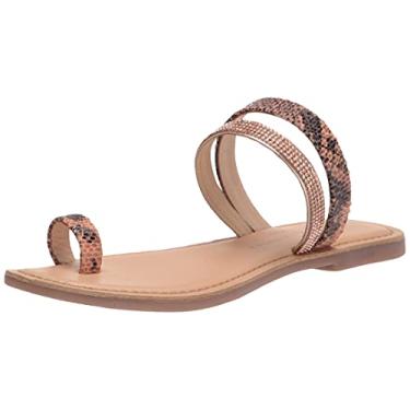 Imagem de Chinese Laundry Sandália rasteira feminina safári, Blush, 39