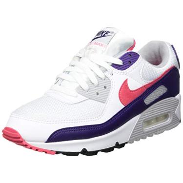 Imagem de Nike Men's AIR MAX III Running Shoe, White Eggplant Flare Zen Grey, 8 UK