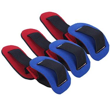 Imagem de Banda de exercício valgo do dedão do pé, protetor de hálux com alça elástica, cinto corretivo de hálux valgo para alinhamento dos pés e dor no joelho