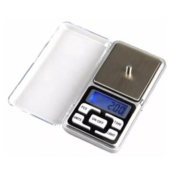 Imagem de Mini balança digita de bolso pequena até 500 gramas ourives
