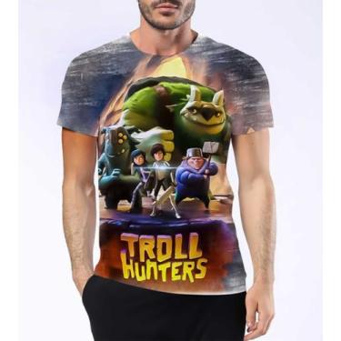Imagem de Camisa Camiseta Caçadores De Trolls Contos De Arcadia Hd 1 - Estilo Kr