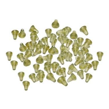 Imagem de 100 pçs isca de pesca parada gancho de pesca gancho traseiro brinco rolha gancho de pesca bloco contas acessório de pesca carpa pesca