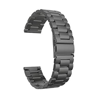 Imagem de Pulseira de relógio de metal sólido para pulseira de relógio, para relógio de liberação rápida substituição de pulseira de aço inoxidável 20mm 22mm