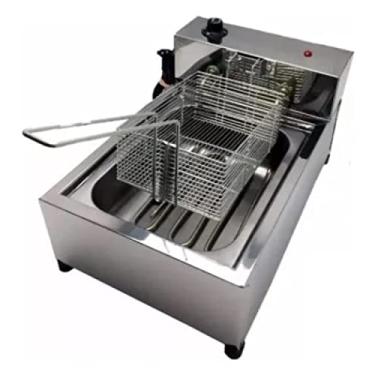 Imagem de Fritadeira Industrial Elétrica 5L 1 Cuba Grupo Três 110v