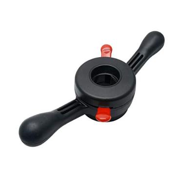 Imagem de Balanceador de roda ferramenta de troca de pneu porca balanceador de roda de liberação rápida porca de asa e copo de pressão balanceador de pneu (diâmetro da rosca 40 mm, passo 3 mm)