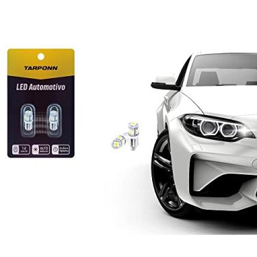 Imagem de Par Lâmpada Led Farolete 69 Ba9 5 Leds 5050 12v