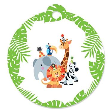 Imagem de Animais de Festa da Selva - de de Aniversário ou Chá de Bebê de de de Safari Zoo (Conjunto com 20)