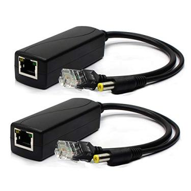 Imagem de Injetor adaptador divisor PoE ativo de 12 V ANVISION ANVISION ANVISION, compatível com IEEE 802.3af 10/100Mbps, saída DC 12V para câmera IP Wirelss AP Voip Phone e mais