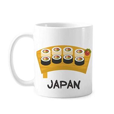 Imagem de Conjunto tradicional de sushi japonês caneca cerâmica xícara de café porcelana louça