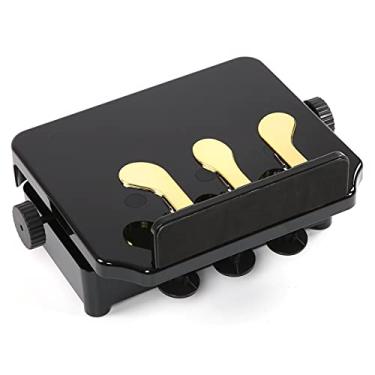 Imagem de Pedais de percussão, sustentação de pedal de piano para crianças iniciantes em casa(Preto)