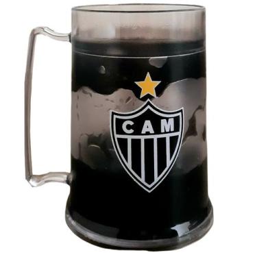 Imagem de Caneca Atlético Mineiro Gel Congelante 300ml Oficial - Cebola