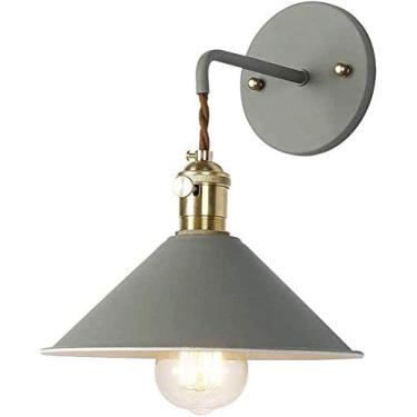 Imagem de Candeeiro De Parede De Metal Moderno Luzes De Arandela De Loft E27 Edison Suporte De Cobre Corredor Lâmpadas De Arandela De Parede Braço Articulado Luminárias De Parede E27 Soquete Luminária De Ca