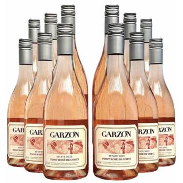 Imagem de Vinho Garzon Estate Pinot Rose  Kit Com 12 Garrafas  Oferta - Bodega G