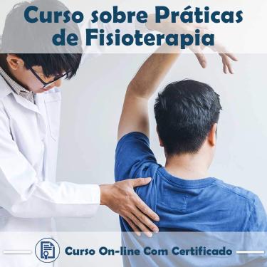 Imagem de Curso online em videoaula sobre Práticas de Fisioterapia com Certificado + 2 brindes