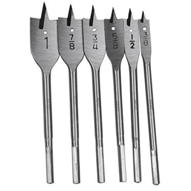 Imagem de Jogo de Brocas Chata para Madeira com 6 Peças-ROCAST-53005