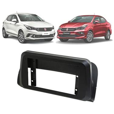 Imagem de Moldura Fiamon 2Din japonês Fiat Argo, Cronos 17/21 Pioneer DMH-ZS5280TV - Preta