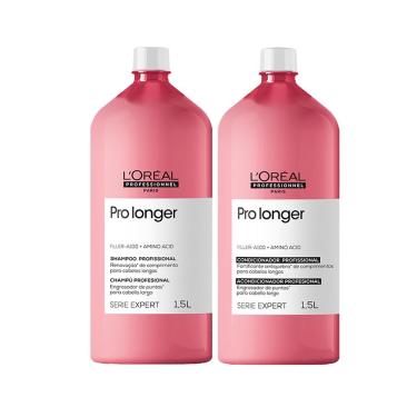 Imagem de Kit L'Oréal Professionnel Serie Expert Pro Longer – Shampoo E Condicionador 1500 Ml L'oreal Professionnel 